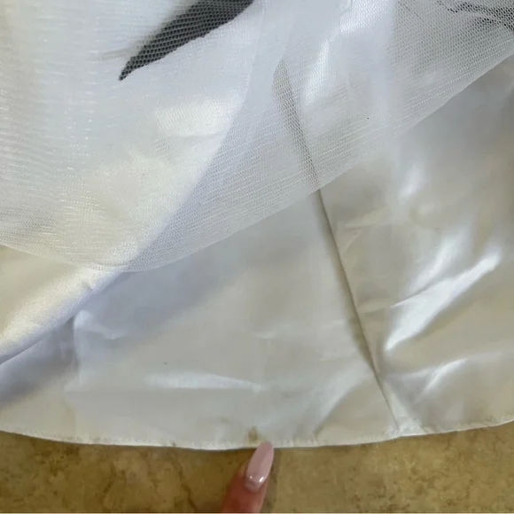 Disney Enchanted Strapless Embroidered Gown 8 | Formal Glam Ballgown Dress - Picture 13 of 14